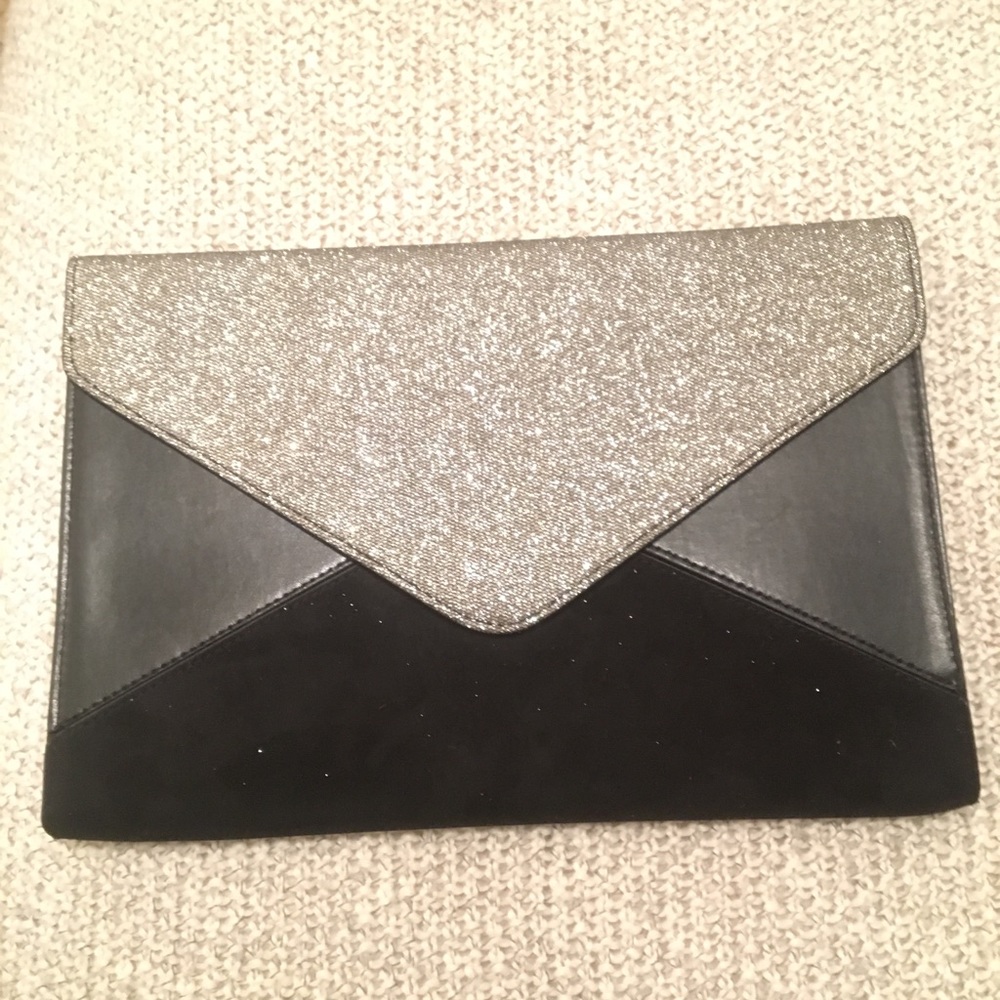 DSW sparkle clutch